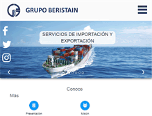 Tablet Screenshot of beristain.com.mx